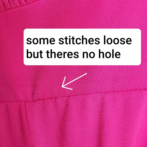 Torrid Skater Dress Pink Stretchy Flutter Sleeve V-Neck Size 00 M/L  NWT - Picture 12 of 16